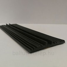 Fektető gumi, 60 mm, fekete, (50m/tek.)