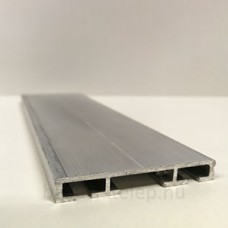 Leszorító profil 50 mm, 50 x 7 mm  natúr alu, 2,5 m